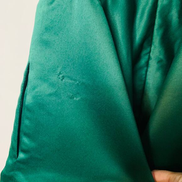 Blondie Nites Green Evening Dress Short Swirl Sz 0 - Picture 9 of 13